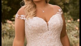 Sculptat pentru curbe: minuni de mărime mare de mireasă