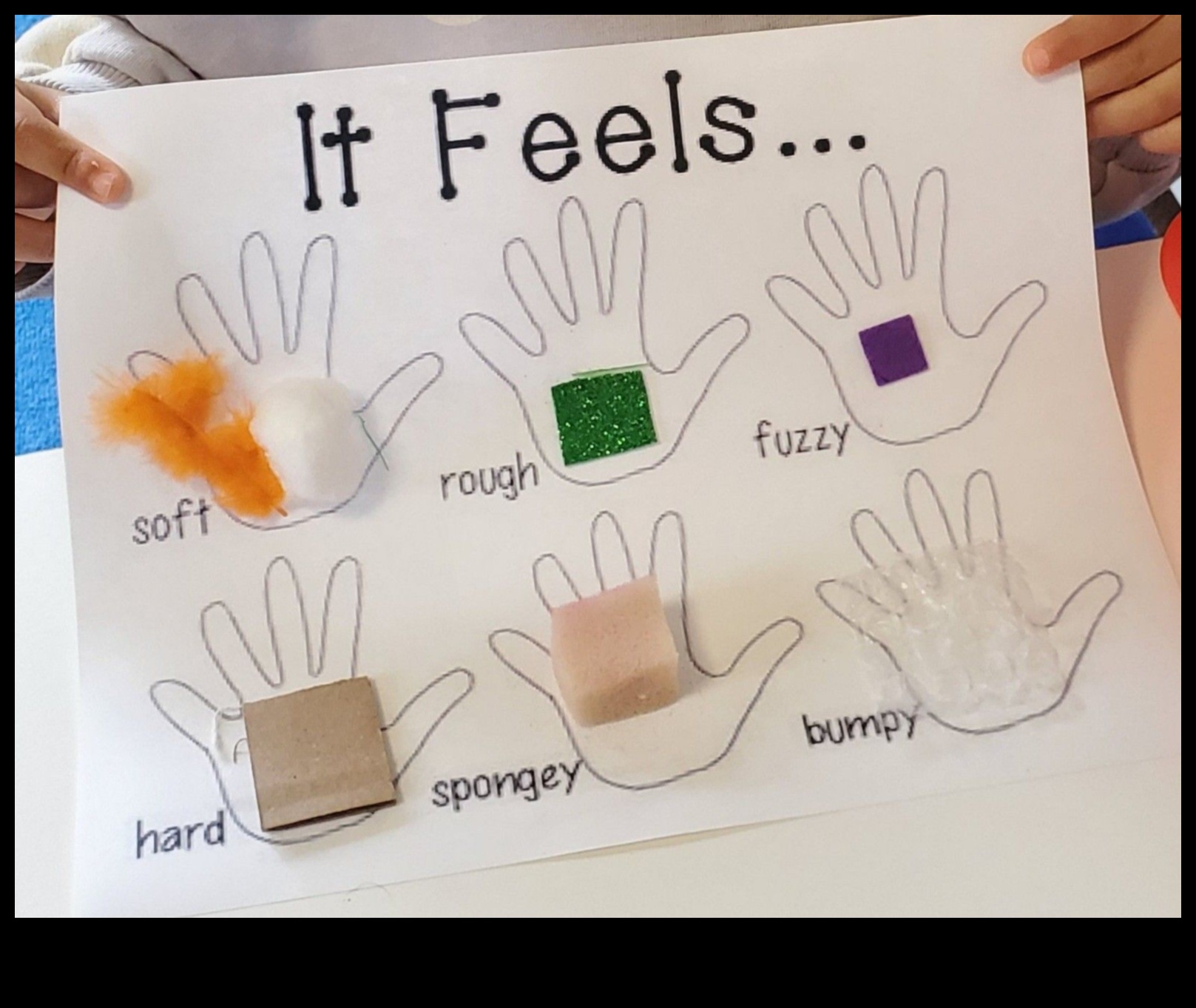 Atingeți și simțiți: creați desene cu atractivitate tactilă