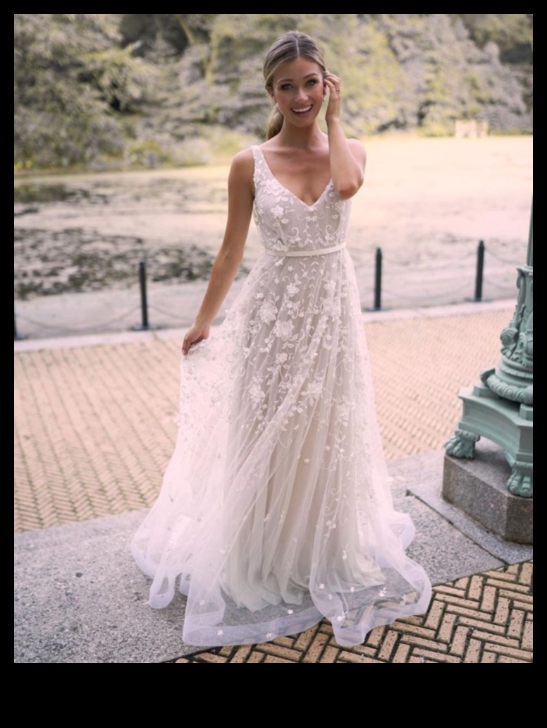 Jurăminte libere: rochie de mireasă boemă Bliss