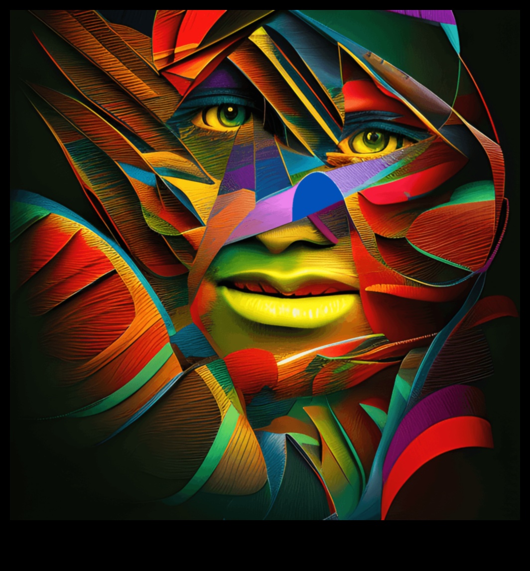 Reflecții ilustrate: Capturând esența emoțiilor pe pânză