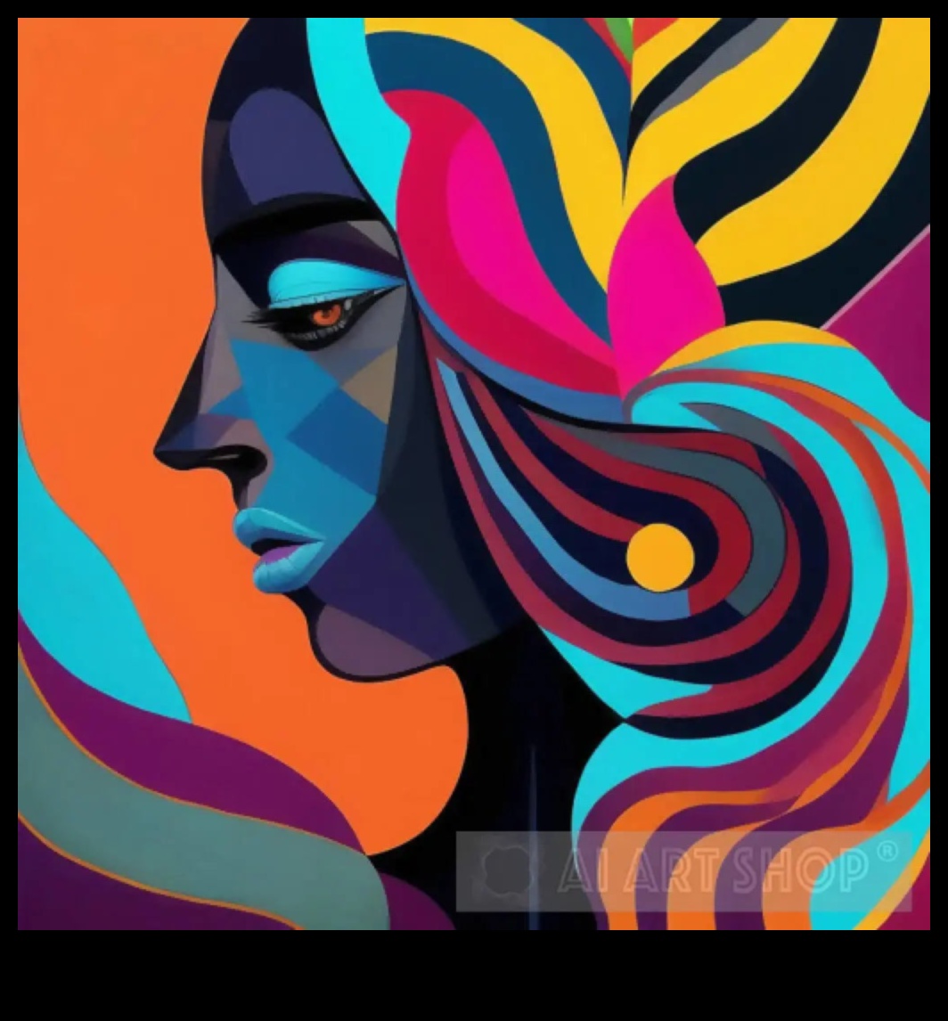 Reflecții ilustrate: Capturând esența emoțiilor pe pânză