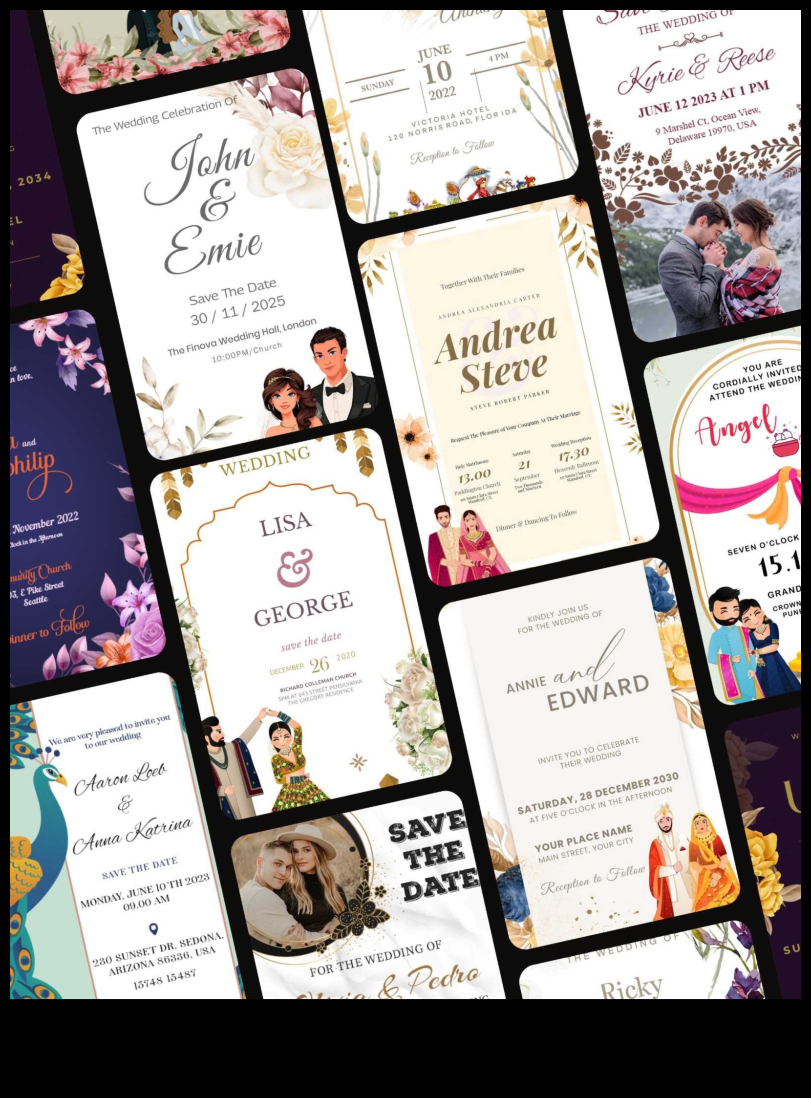 Început captivant: invitații realizate