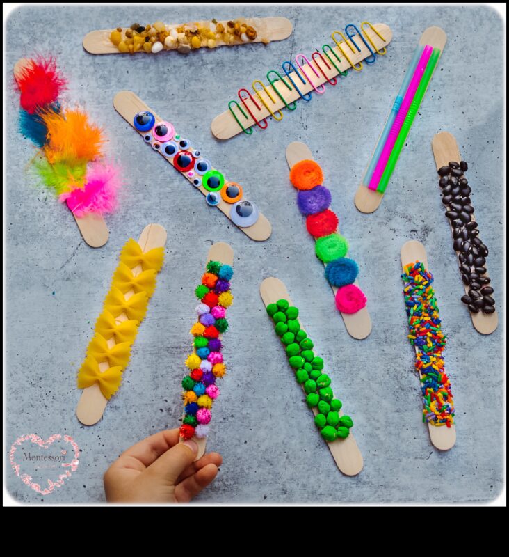 Atingeți și simțiți: creați desene cu atractivitate tactilă