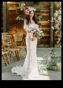 Jurăminte libere: rochie de mireasă boemă Bliss